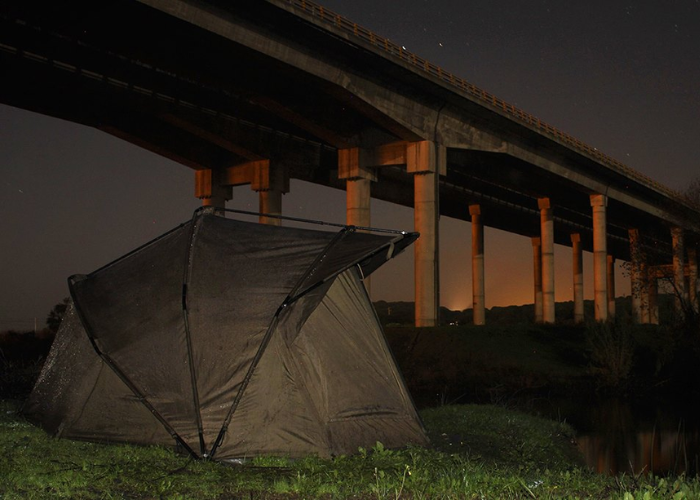 Trakker SLX V3 Bivvy Night Shot