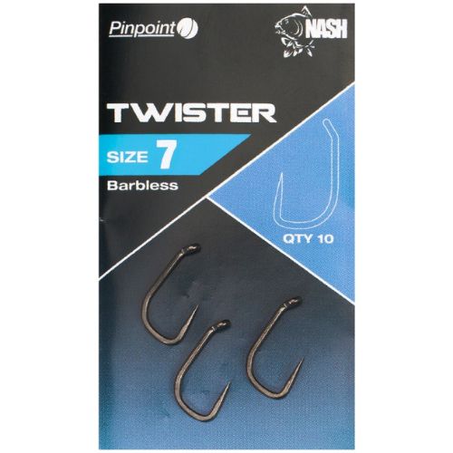 Nash Pinpoint Twister Hooks